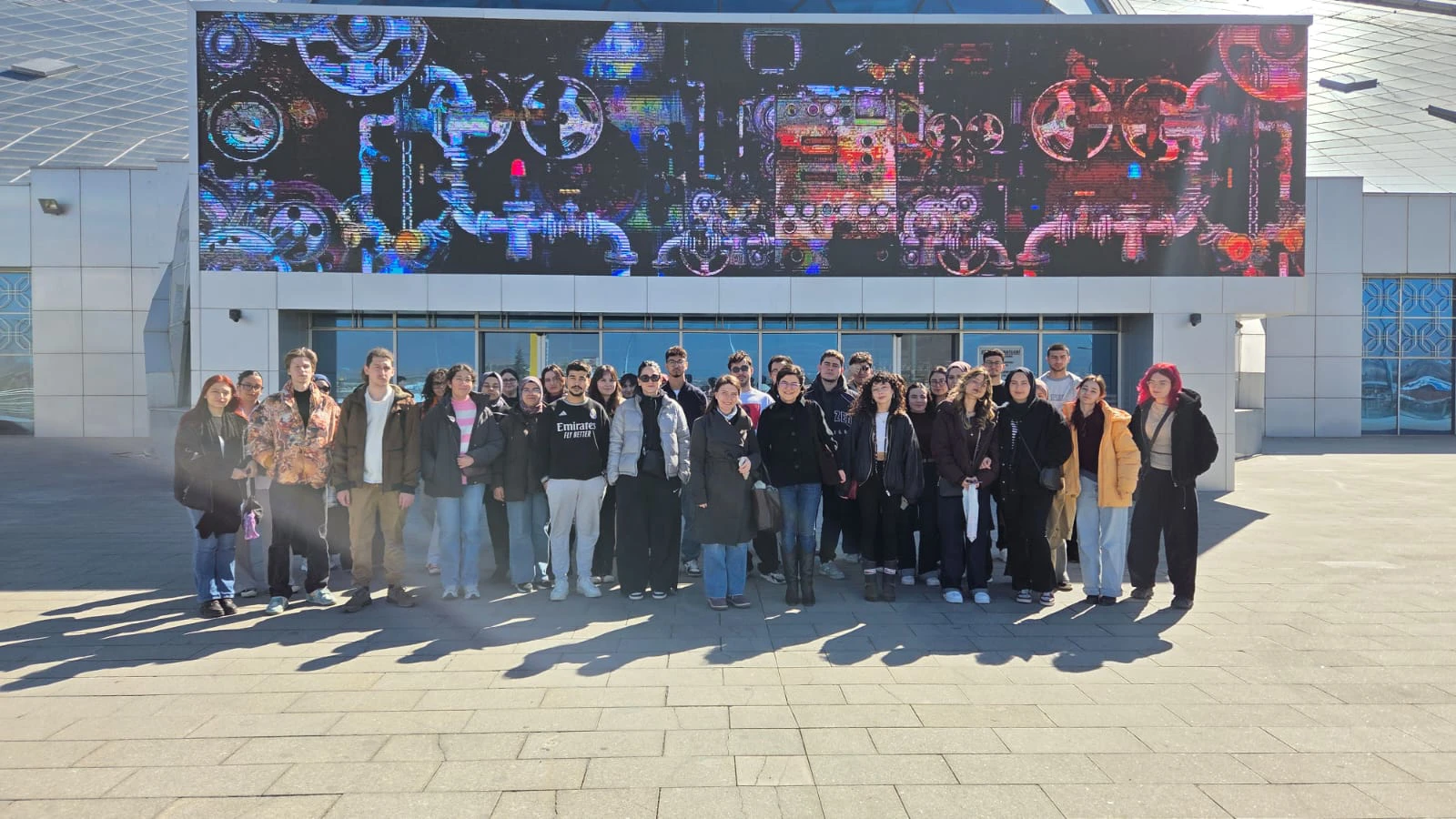 Proje 2 Dersi kapsamında Konya Bilim Merkezi'ne teknik gezi yapıldı.